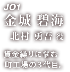 JO1 金城 碧海 「北村 勇吾 役」